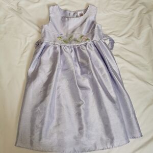 Girls Kids Lavender Sleeveless Dress